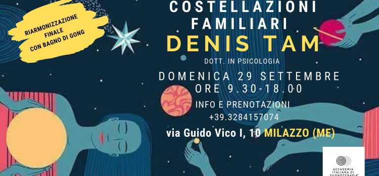 Costellazioni familiari con Denis Tam Costellazioni familiari con Denis Tam